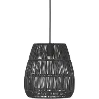 PR Home Saigon utendørs pendellampe svart Ø28cm kabel 2,5m