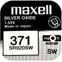 Maxell 371/370 SR920SW sølvoksid-ur-batteri 1.55V