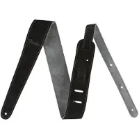 Fender Reversible 2" Semsket Skinn Reim Svart / Grå