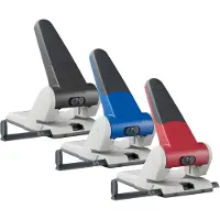 Leitz - Hullstanser - robust - 65 ark / 6.5 mm - presset aluminium - svart