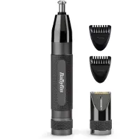 Babyliss Nesehårtrimmer Super X Metal Series Precision nese-, øre- og øyenbrynstrimmer - E111E