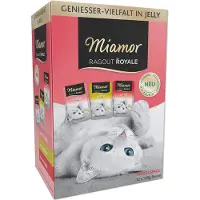 Miamor Økonomipakke Ragout Royale 24 x 100 g - Kalkun, laks og kalv