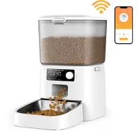 Oneisall PFD001 Pro Smart Food Dispenser for Pets White