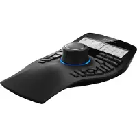 3DConnexion SpaceMouse Enterprise - 3D mus - 31 knapper - Svart