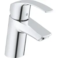 GROHE Eurosmart, Baderomsvask, Kran-håndtak, Metall, 1/2, Kromfarget