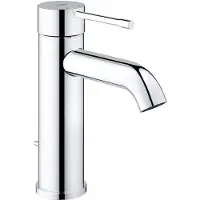 GROHE Essence, Baderomsvask, Kran-håndtak, Metall, 1/2, Kromfarget