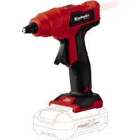 Einhell Batteridrevet varmlimpistol, TE-CG 18 Li - Solo
