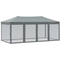 vidaXL Markise Hvit 3,5 x 2,5 m Metall