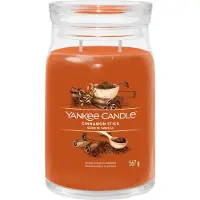 Yankee candle 1701372E, Cylinder, Oransje, Kanel, Fedd, 90 timer, 1 stykker