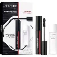 Shiseido Set Mascaraink Controlled Chaos 01 30ml Maskara