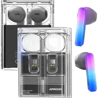 JOYROOM TWS JR-TC1 IceLens Series trådløse hodetelefoner med LED-lys - svart