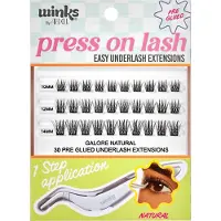 Ardell Winks Pre-Glued Press On Underlash Extensions Galore Natural