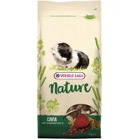 Versele-Laga Cavia Nature, Matbit, 700 g, Guinea gris, Vitamin A, Vitamin C, Vitamin D3, Vitamin E, Kopper, Jod, Strykejern, Mangan, Selen, Zink, 15%