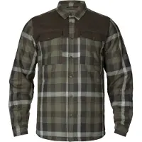Härkila Asmund Insulated Wool Shirt Jacket Men Willow Green/Phantom 4XL
