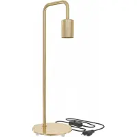 Calex U-Line bordlampe med 1,5 m kabel, gull