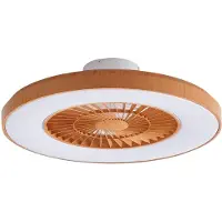 LINDBY LED-takvifte Teleo, Ø 58 cm, trefarget, CCT