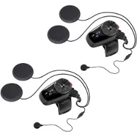 Sena 5S motorsykkel Bluetooth kommunikasjonsystem Dual Pack
