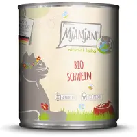 MjAMjAM Naturally delicious 6 x 800 g - Bio - Svin