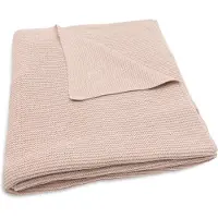 Jollein Babyteppe - Strikk - 100x150 cm - Wild Rose - - OneSize - Teppe