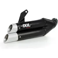 Ixil Dual Hyperlow Xl Yamaha Mt-07 21/tracer 700 20-21/tracer 700 A2 20-21/xsr 700 21 Stainless Steel Homologert Komplett Linjesystem