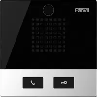 Fanvil I10SD, Sort, Sølv, IP54, Akrylonitril-butadien-styren (ABS), Vertikal, Raskt Ethernet, 10,100 Mbit/s