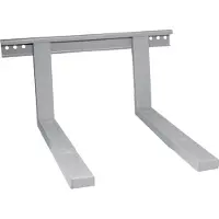 My Wall HW 2 SL HW 2 SL Mikrobølgeovn-stativ Sølv