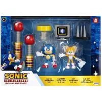 Sonic Lekesett - Dioramasett - Figur - 7 Deler - - OneSize - Lekefigur