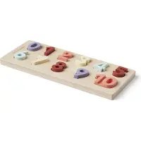 Kids Concept Puslespill - 0-10 - Tre - - OneSize - Puslespill
