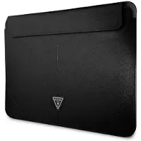 GUESS Saffiano Triangle Logo Bærbar PC Sleeve - 13-14 - Svart
