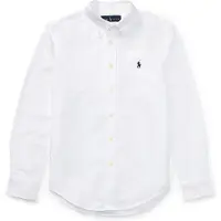 Ralph Lauren Skjorte - Slim Fit - Hvit - - 8 år (128) - Skjorte