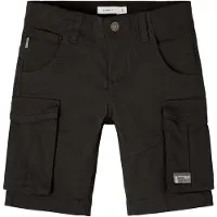 Name it Shorts - NkmRyan - Svart - - 3 år (98) - Shorts