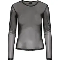 Pieces Ninni Langermet Bluse