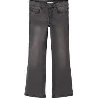 Name it Jeans - Noos - NkfPolly - Dark Grey Denim - - 7 år (122) - Jeans
