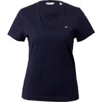 Gant for woman. 4200200 Shield T-shirt navy (XXL), Casual, Cotton, Short sleeve