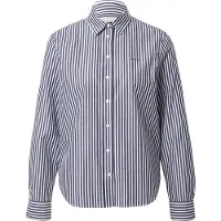 Gant for woman. 4300214 Regular Fit striped poplin shirt (34), Casual, Cotton, Long sleeve