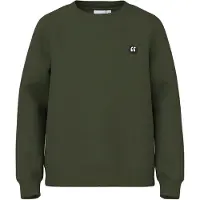 Name it Collegegenser - Noos - NkmVimo - Rifle Green - - 6 år (116) - Collegegenser