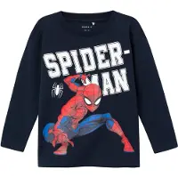 Name it Genser - NmmNaza Spider-Man - Noos - Dark Sapphire - - 4 år (104) - Genser