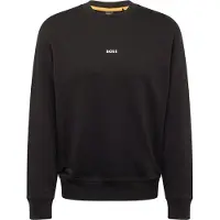 BOSS for man. 50514541 WeSmallcrew sweatshirt black (L), Casual, Cotton