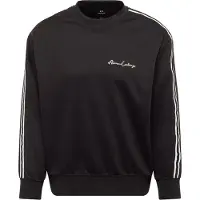 Armani Exchange for man. 8NZMSGZ9N1Z1200 Black sweatshirt (S), Casual, Polyester, Modal, Long sleeve