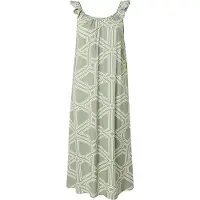 Vero Moda Easy Joy Frill Ermeløs Lang Kjole