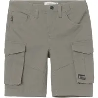 Name it Shorts - NkmRyan - Elephant Skin - - 16 år (176) - Shorts