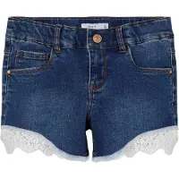 Name it Shorts - NkfSalli - Dark Blue Denim - - 3 år (98) - Shorts