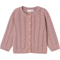 Name it Cardigan - Strikk - Noos - NmfBanni - Deauville Mauve - - 74 - Cardigan