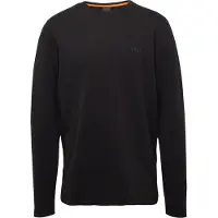 BOSS for man. 50520725 T-shirt Tempesto black (L), Casual, Cotton, Long sleeve