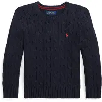 Ralph Lauren Genser - Strikk - Navy - - 5 år (110) - Genser