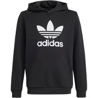Adidas Originals Hettegenser - Trefoil - Svart - - 11 år (146) - Hettegenser