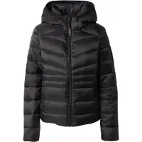 Superdry for woman. W5011724A Hooded Fuji quilted jacket black (L), Casual, Polyester