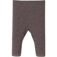 Name it Leggings - Noos - Ull - NbfWang - Sparrow - - 74 - Leggings - Ull