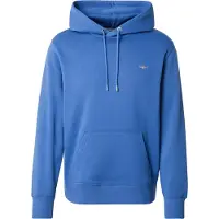 Gant for man. 2007058 Shield hoodie blue (M), Casual, Cotton
