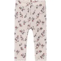 Name it Leggings - Ull - Noos - NbfWang - Syrin Ash m. Hullmønst - - 56 - Leggings - Ull